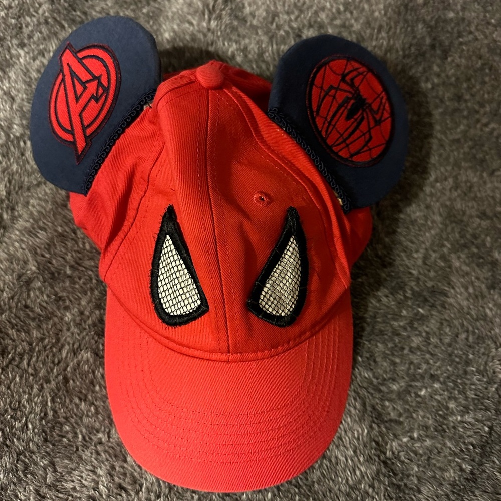 Kids Spider-Man Mickey ear hat